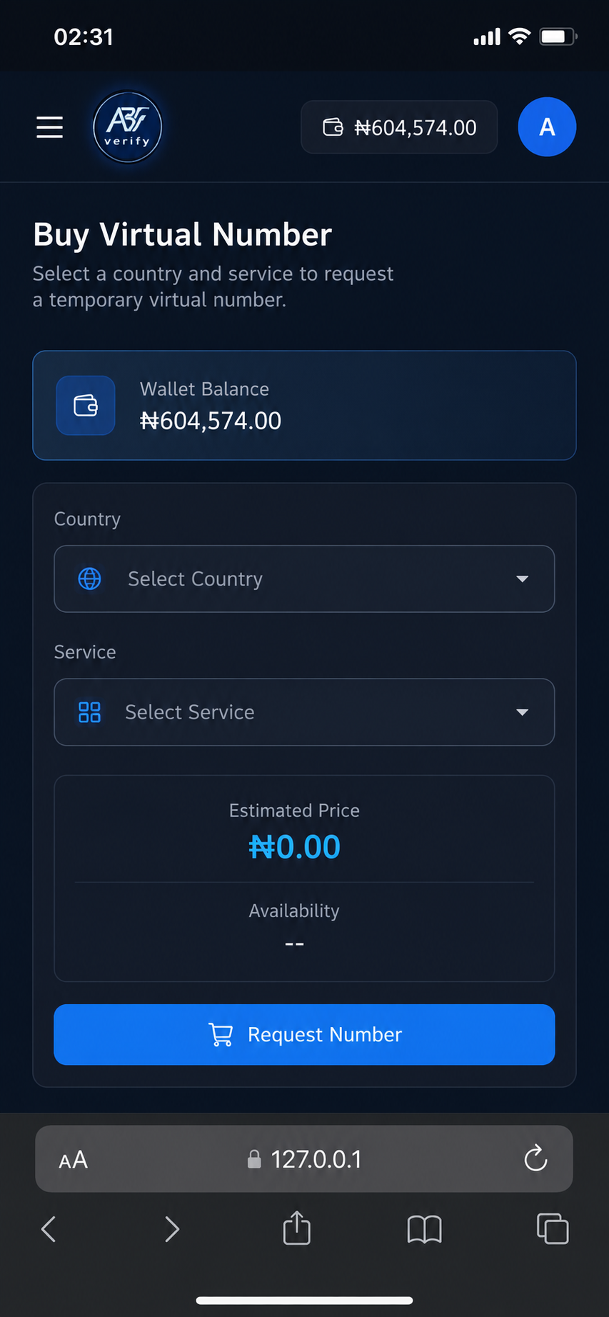 Dashboard Preview